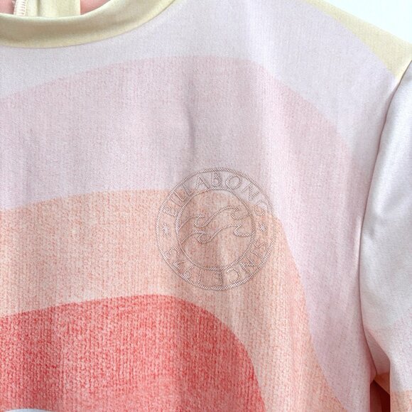 Billabong Sea Trip Long Sleeve Bodysuit Rashguard Swimsuit Women’s Size Large - Picture 4 of 7